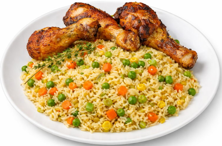 Archduke chicken brunoise/ Brunoise de poulet archiduc